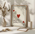 Ace of Hearts Wall Art
