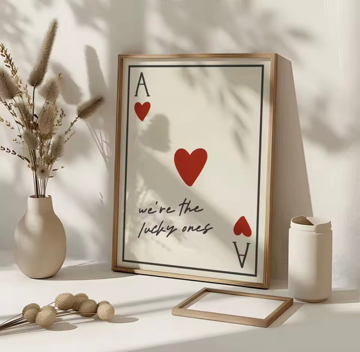 Ace of Hearts Wall Art