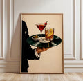 Vintage Cocktail Print