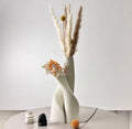 Luna Sculptural Floral Vase